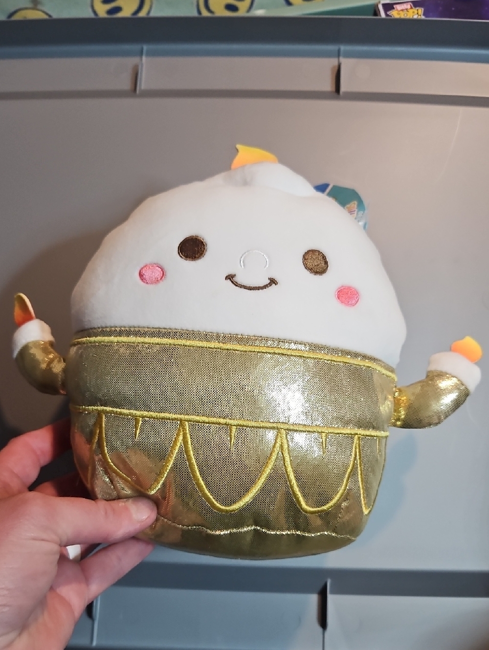 SQUISHMALLOWS DISNEY BEAUTY AND THE BEAST LUMIERE: NEW WITH TAGS